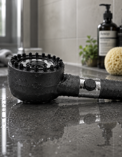 Pommeau de douche filtrant - Multiples bienfaits