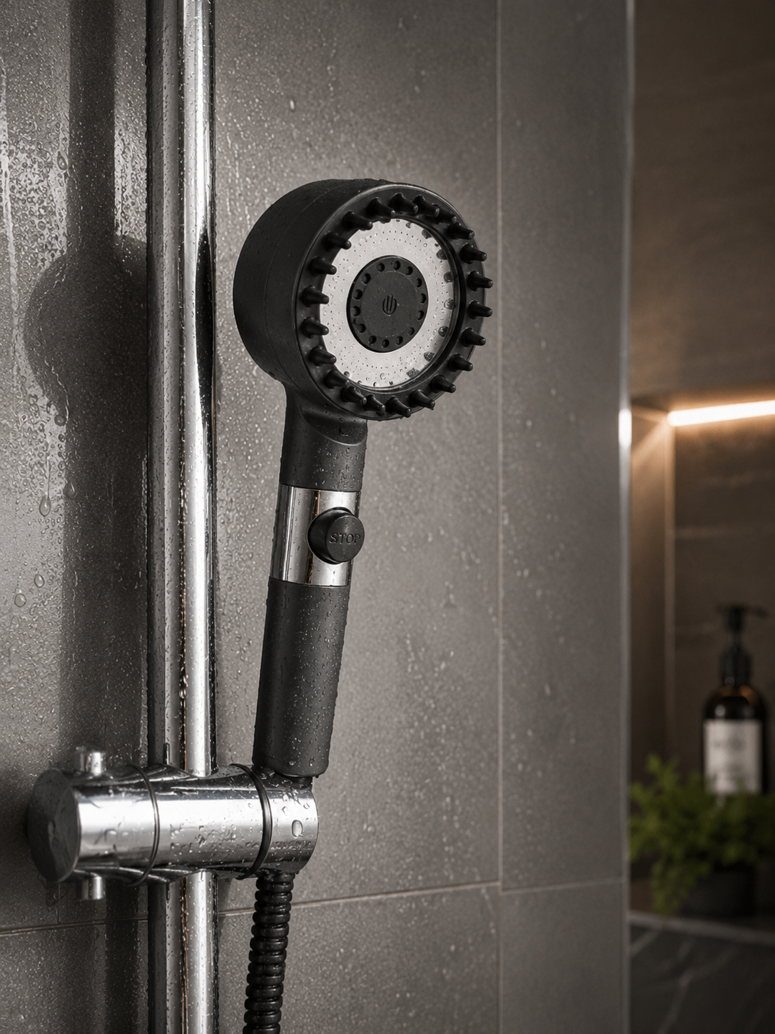 Pommeau de douche filtrant - Multiples bienfaits