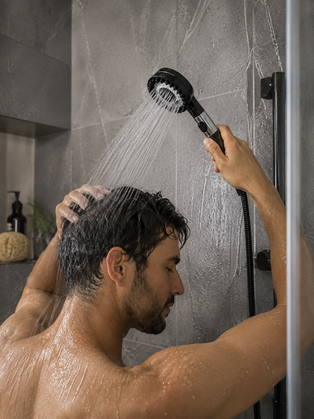 Pommeau de douche filtrant - Multiples bienfaits